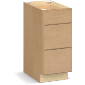 RELIABILT Parkstone II Base Cabinet, Wheat Stained, 15" W, 3 Drawers, Fully Assembled - 641099 | Lowe's Pro Supply